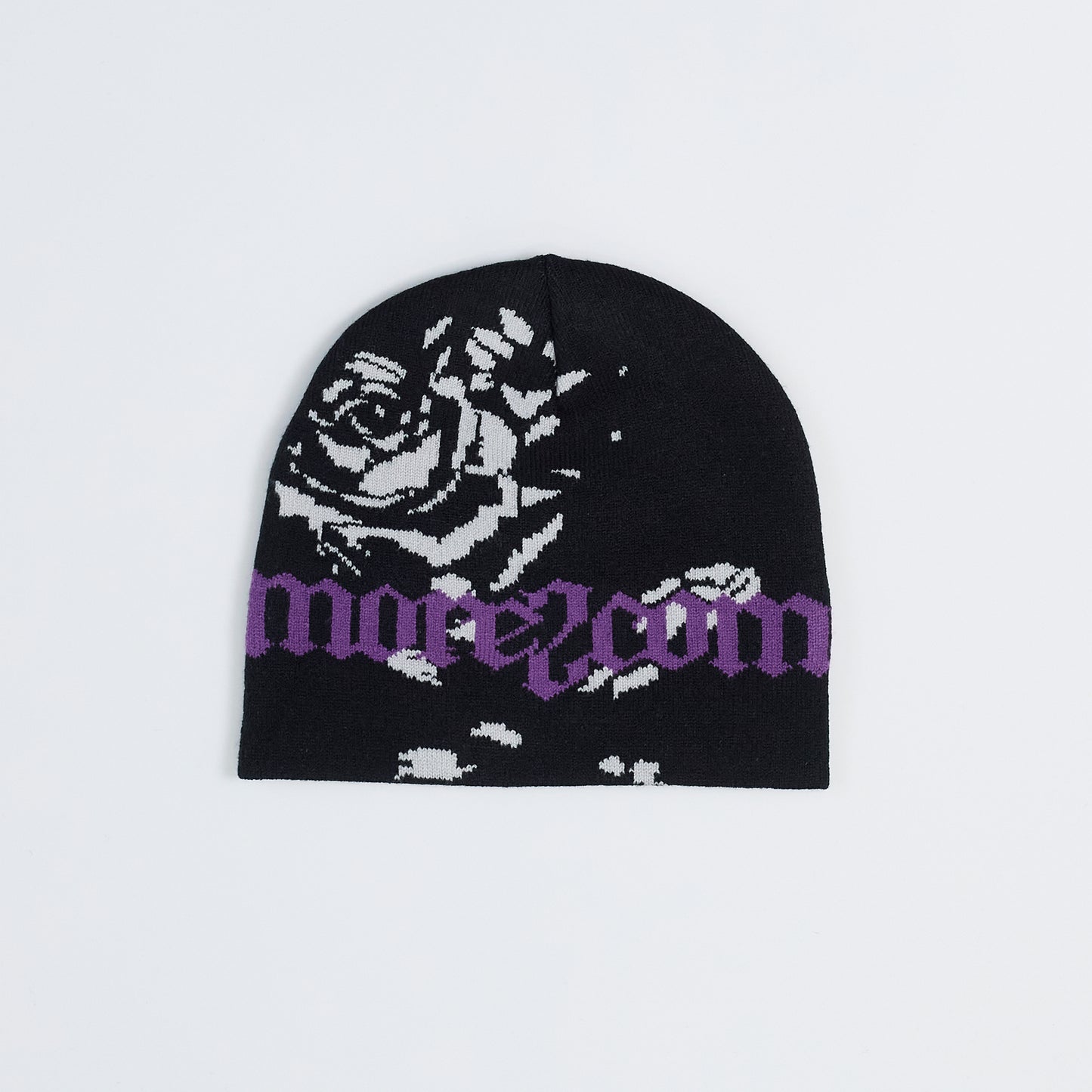 M2C Dark Logo Skull Cap Beanie