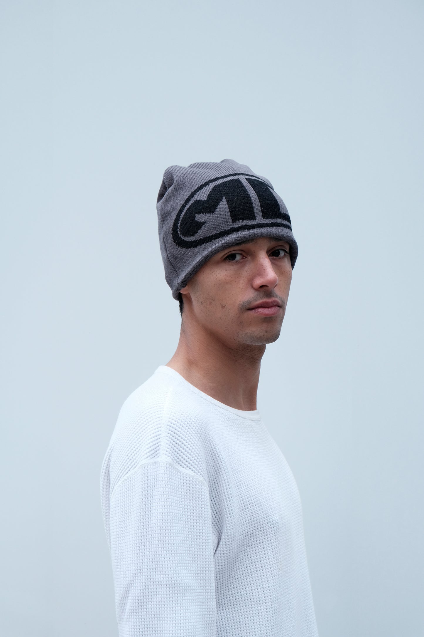 M2C Logo Skull Cap Beanie