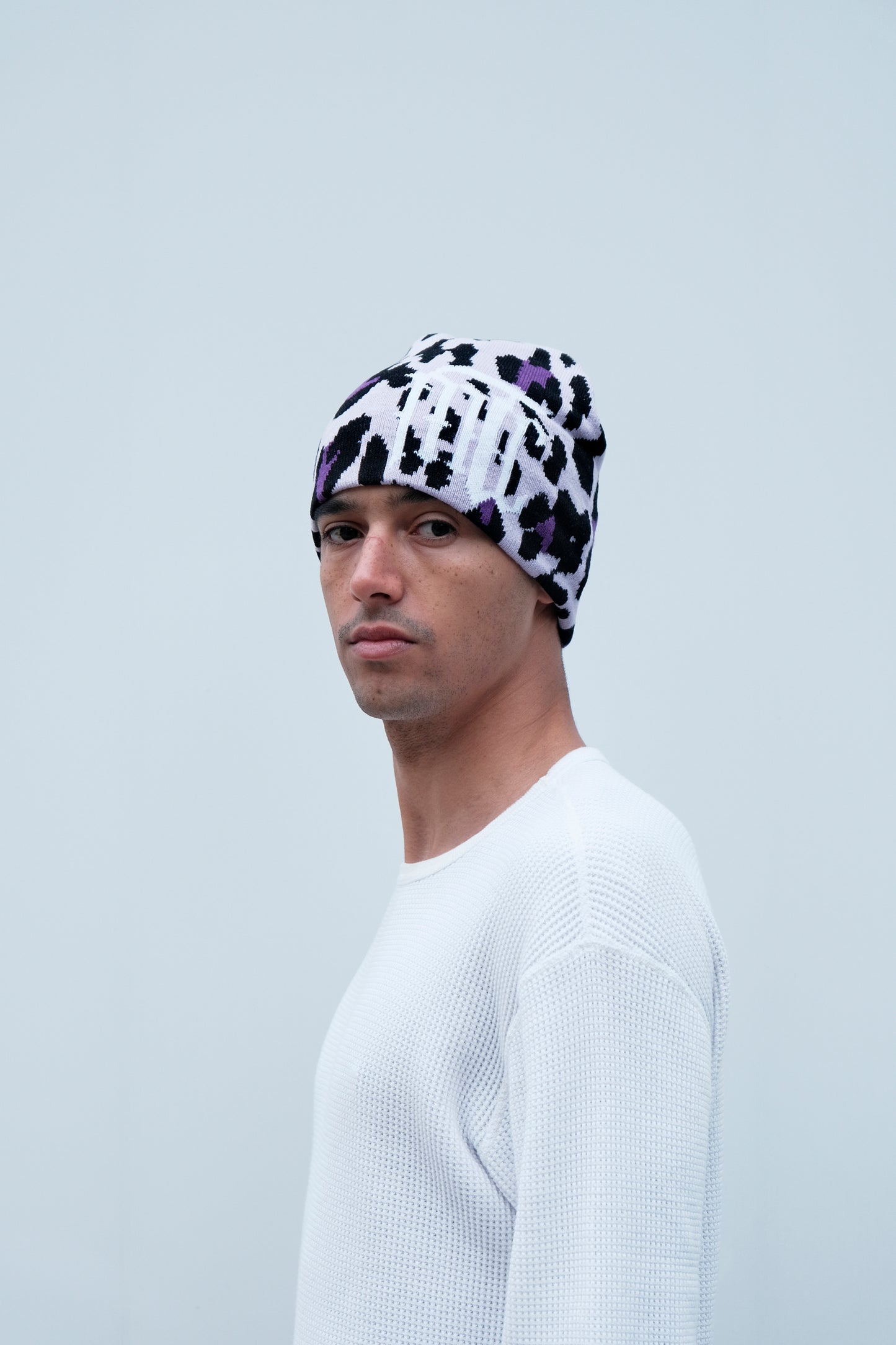 M2C Symbol Logo Skull Cap Beanie