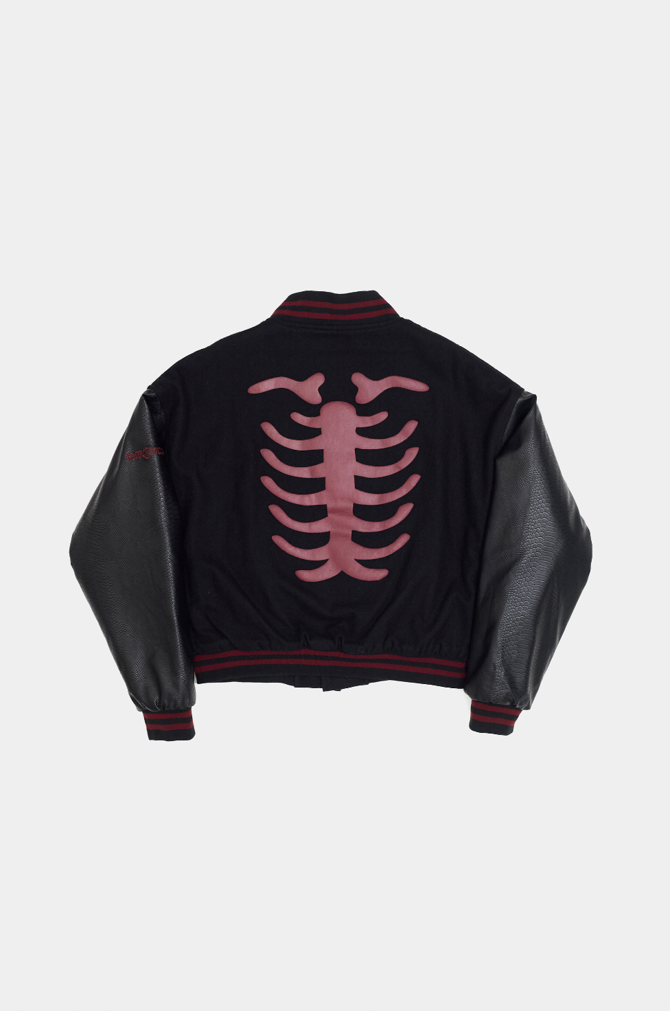 M2C Python Bone Varsity Jacket