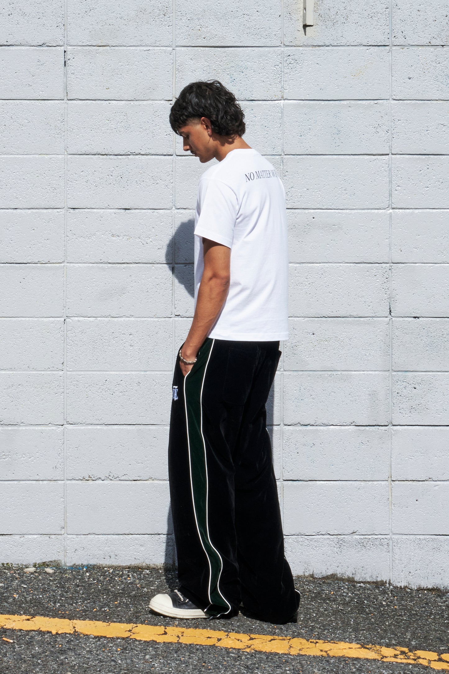 M2C Velvet Setup pants